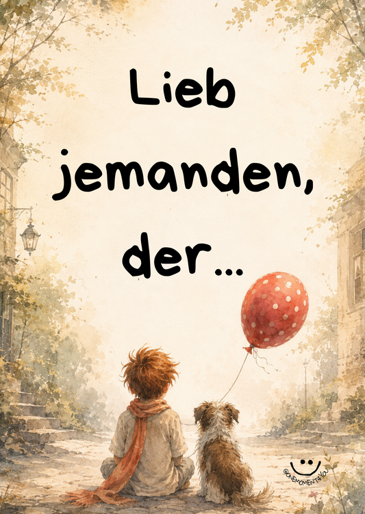Liebe jemanden...20 digitale Karten